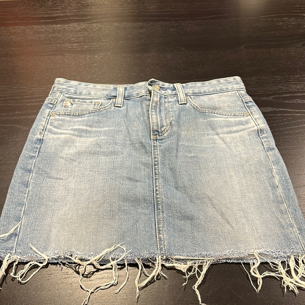 AG Adriano Goldschmied The Sandy Mini Skirt; women’s waist size 25